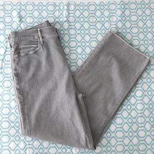 MOTHER Jeans *The Maverick* Wide Leg Crop